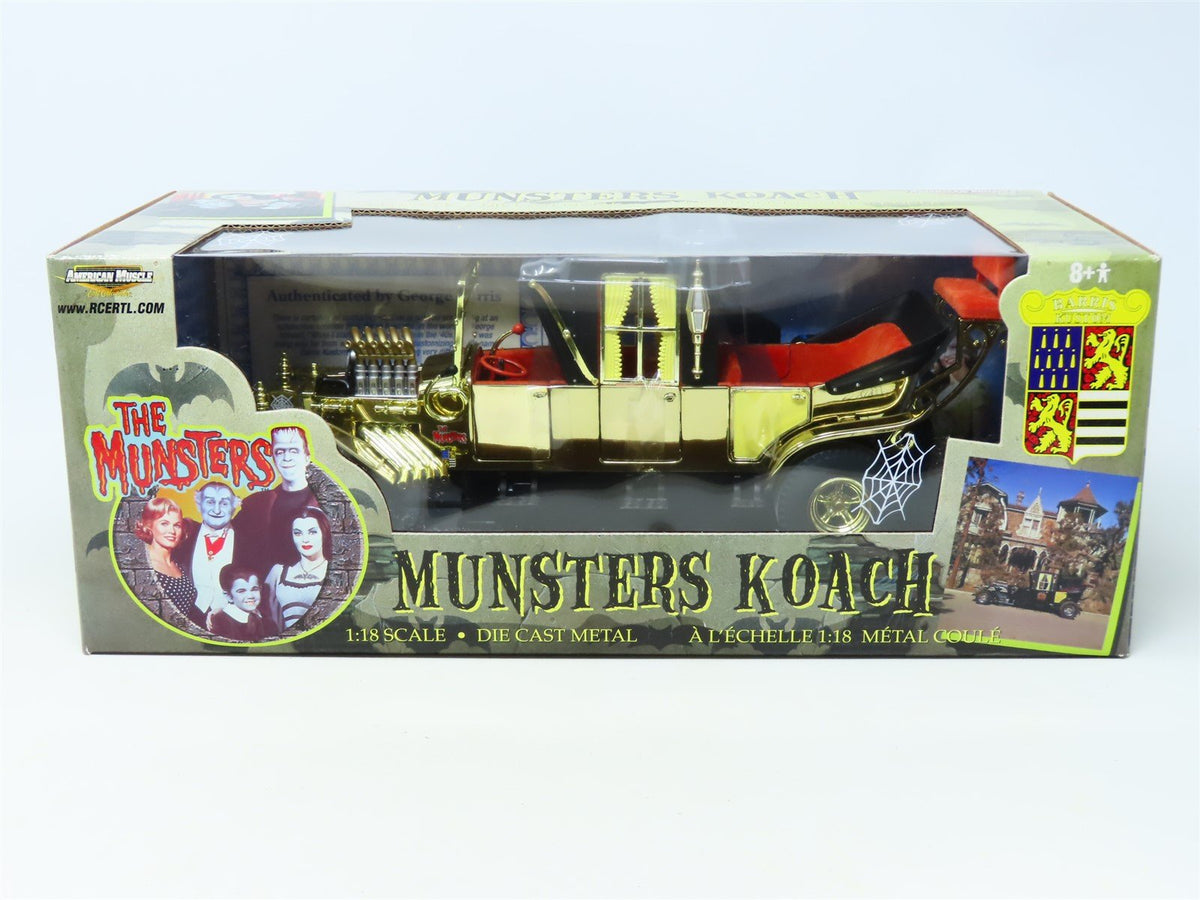 1:18 Scale RC Ertl American Muscle #33396 Die-Cast The Munsters Koach