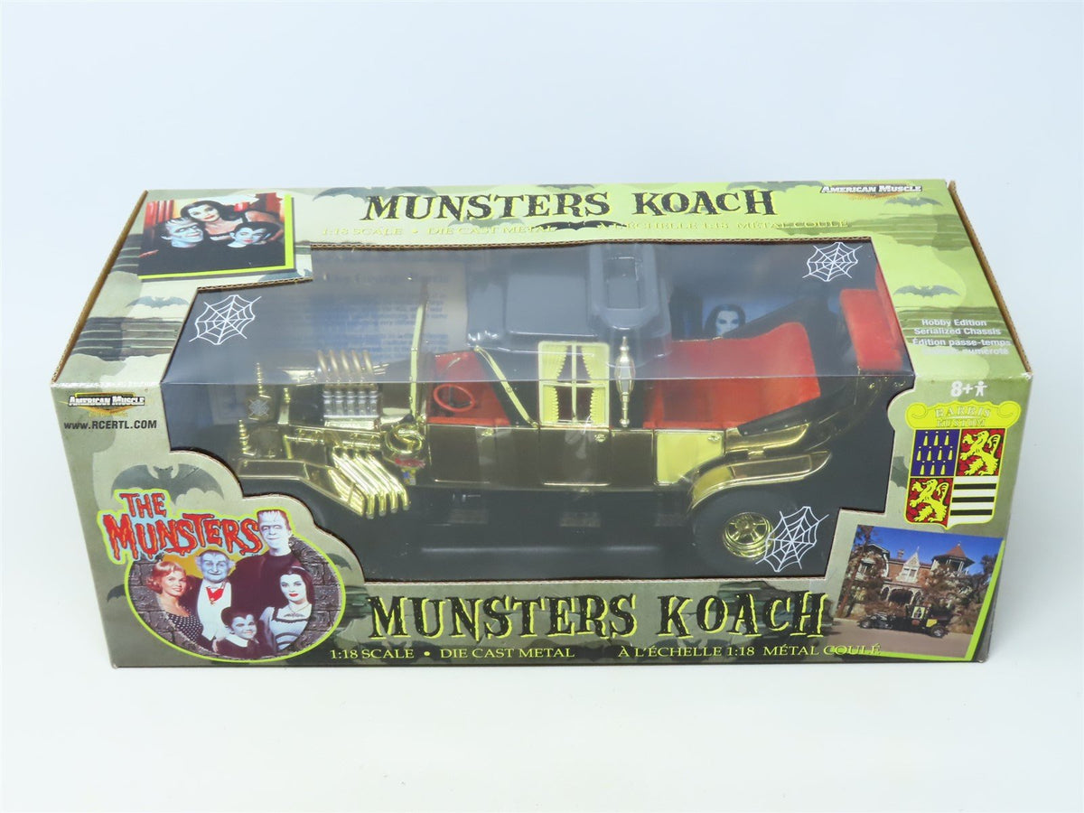 1:18 Scale RC Ertl American Muscle #33396 Die-Cast The Munsters Koach