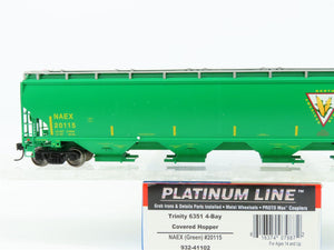 HO Walthers Platinum Line 932-41102 NAEX North American Ethanol Hopper #20115