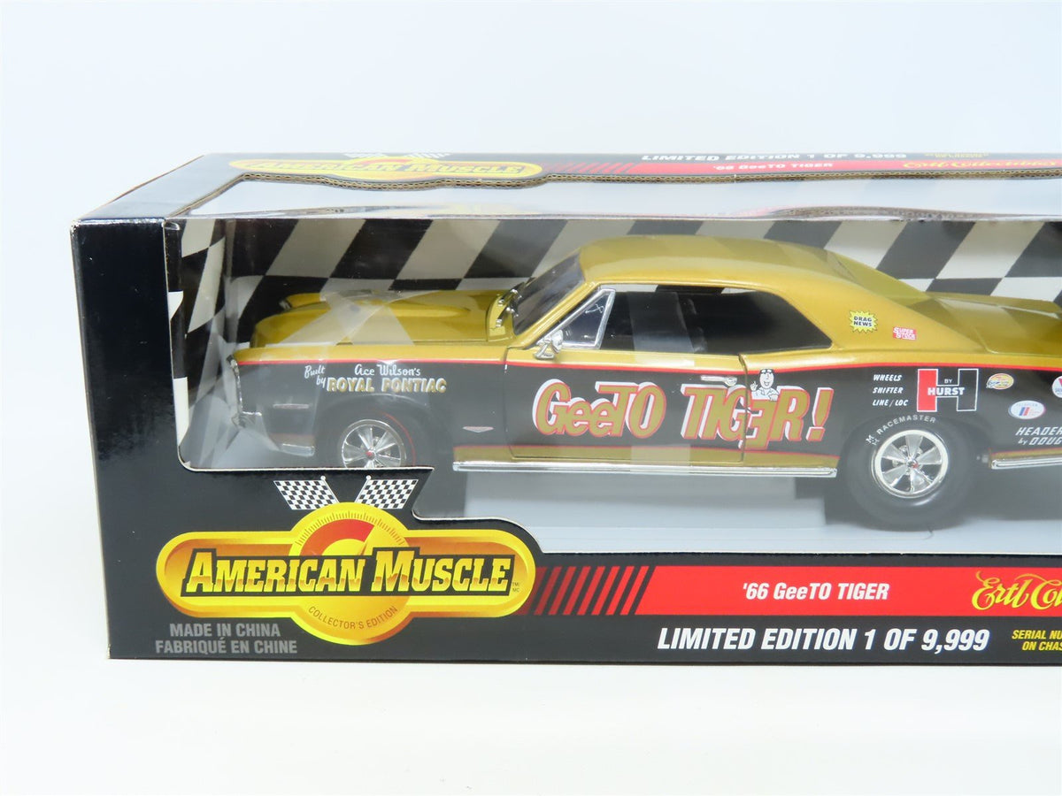 1:18 Scale Ertl American Muscle #32108 Die-Cast &#39;66 GeeTo Tiger - Gold/Black