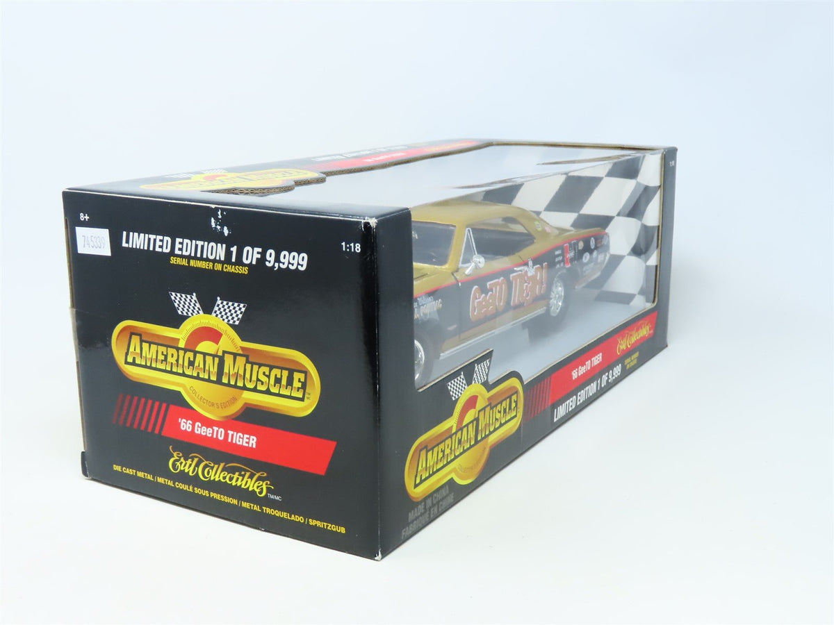 1:18 Scale Ertl American Muscle #32108 Die-Cast &#39;66 GeeTo Tiger - Gold/Black