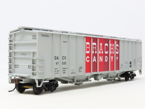 HO Scale Walthers 932-23689 GACX Brach's Candy 50' Airslide Hopper 2-Pack
