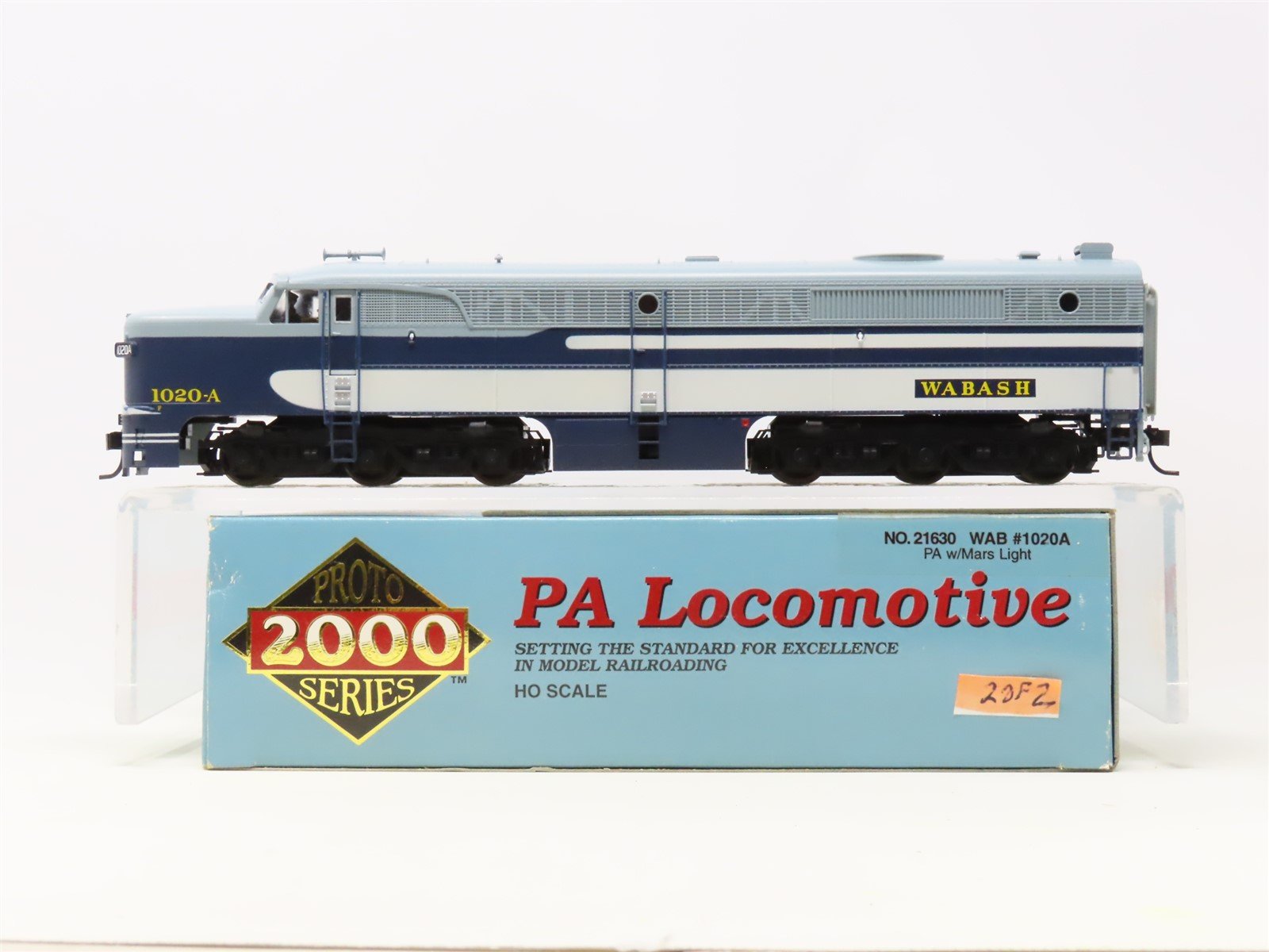 HO Scale Proto 2000 21630 WAB Wabash PA Diesel Locomotive #1020A