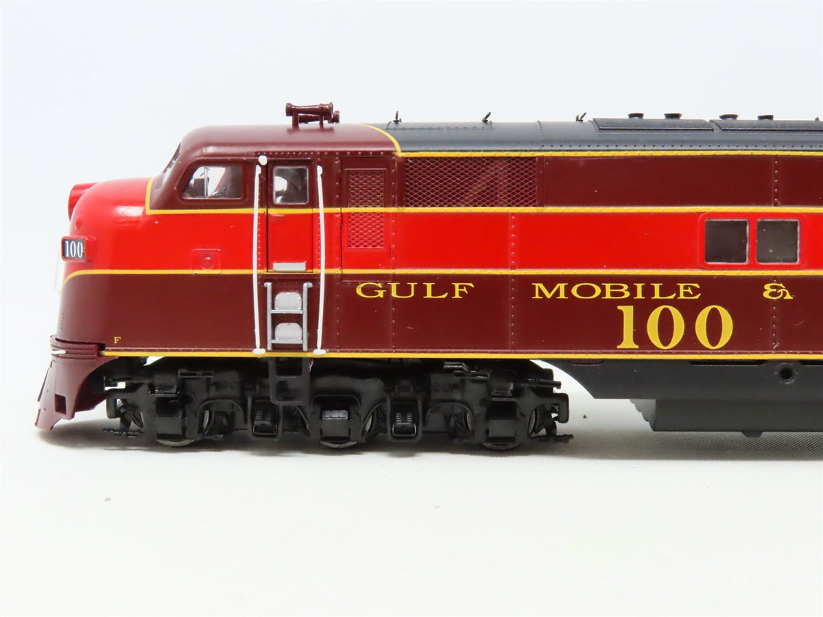 HO Scale Proto 2000 21082 GMO Gulf Mobile &amp; Ohio E7A Diesel Locomotive #100