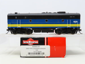 HO Scale Intermountain 49986S-05 VIA Rail FP9B Diesel Loco #6626 w/DCC & Sound