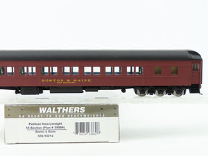 HO Walthers 932-10214 BM Boston & Maine Heavyweight 14-Section Sleeper Passenger