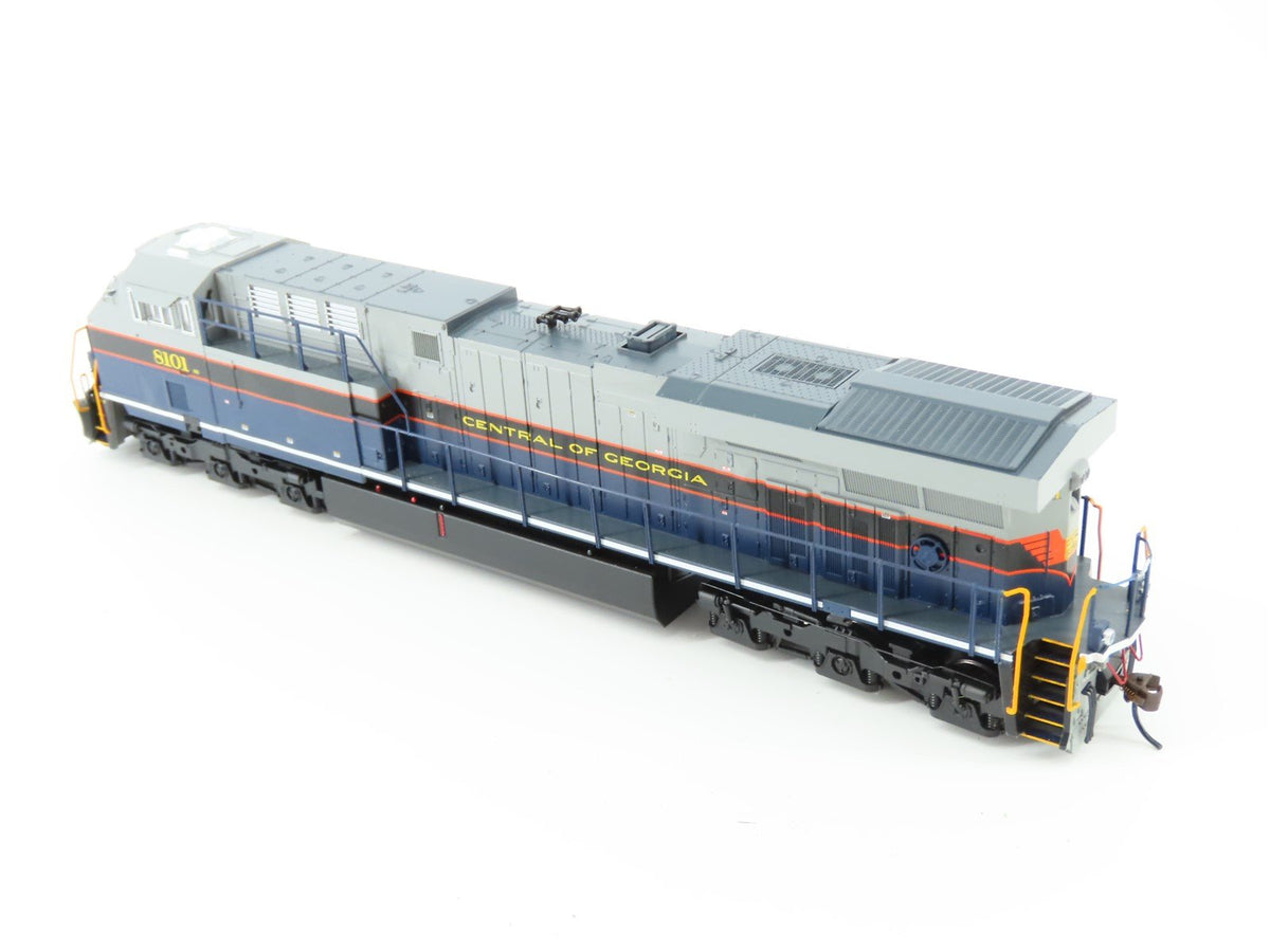 HO Bachmann 65401 CG Central of Georgia GE ES44AC Diesel #8101 w/DCC &amp; Sound