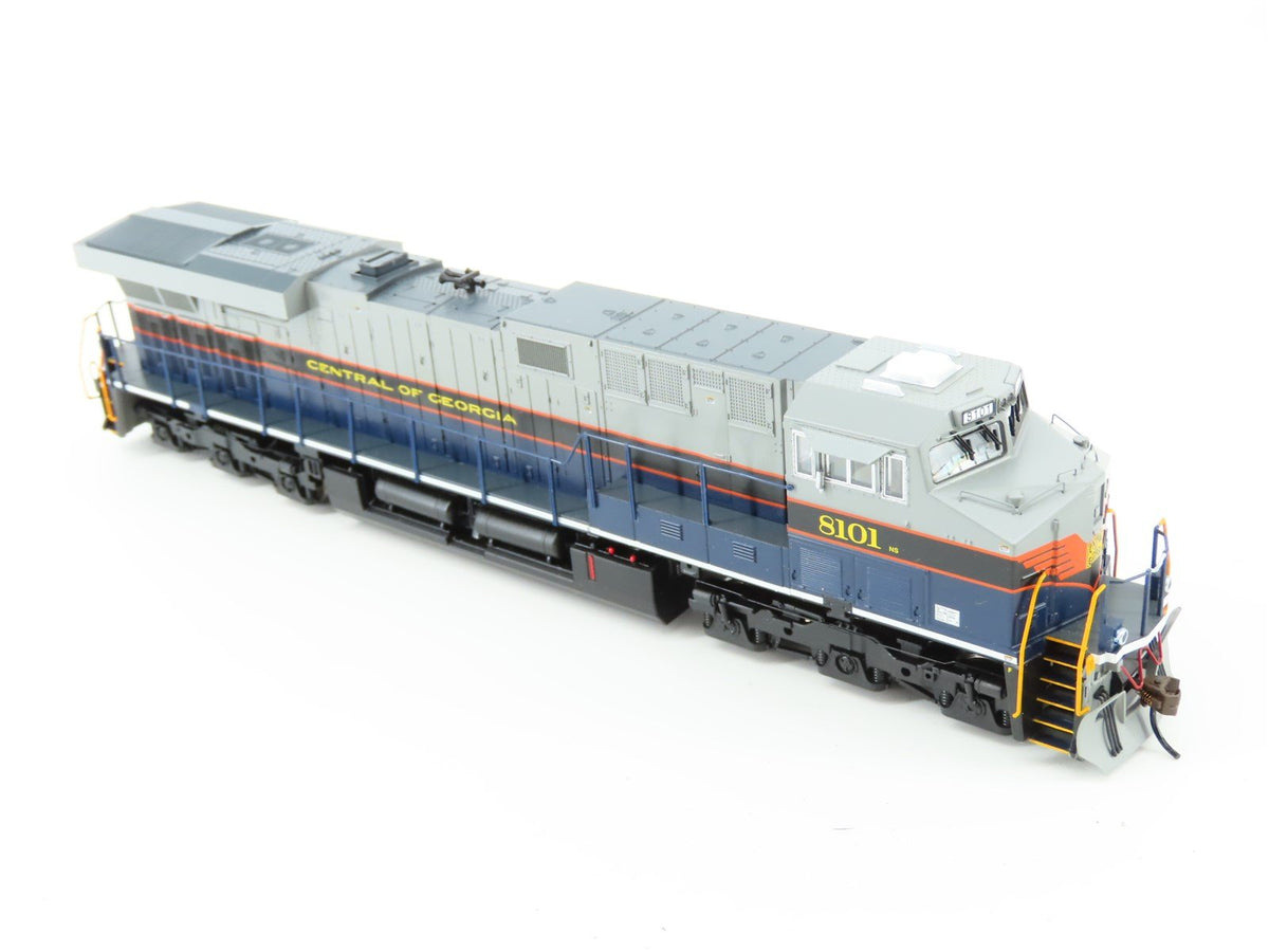 HO Bachmann 65401 CG Central of Georgia GE ES44AC Diesel #8101 w/DCC &amp; Sound