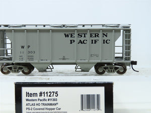 HO Scale Atlas Trainman 11275 WP Western Pacific 2-Bay Covered Hopper #11303