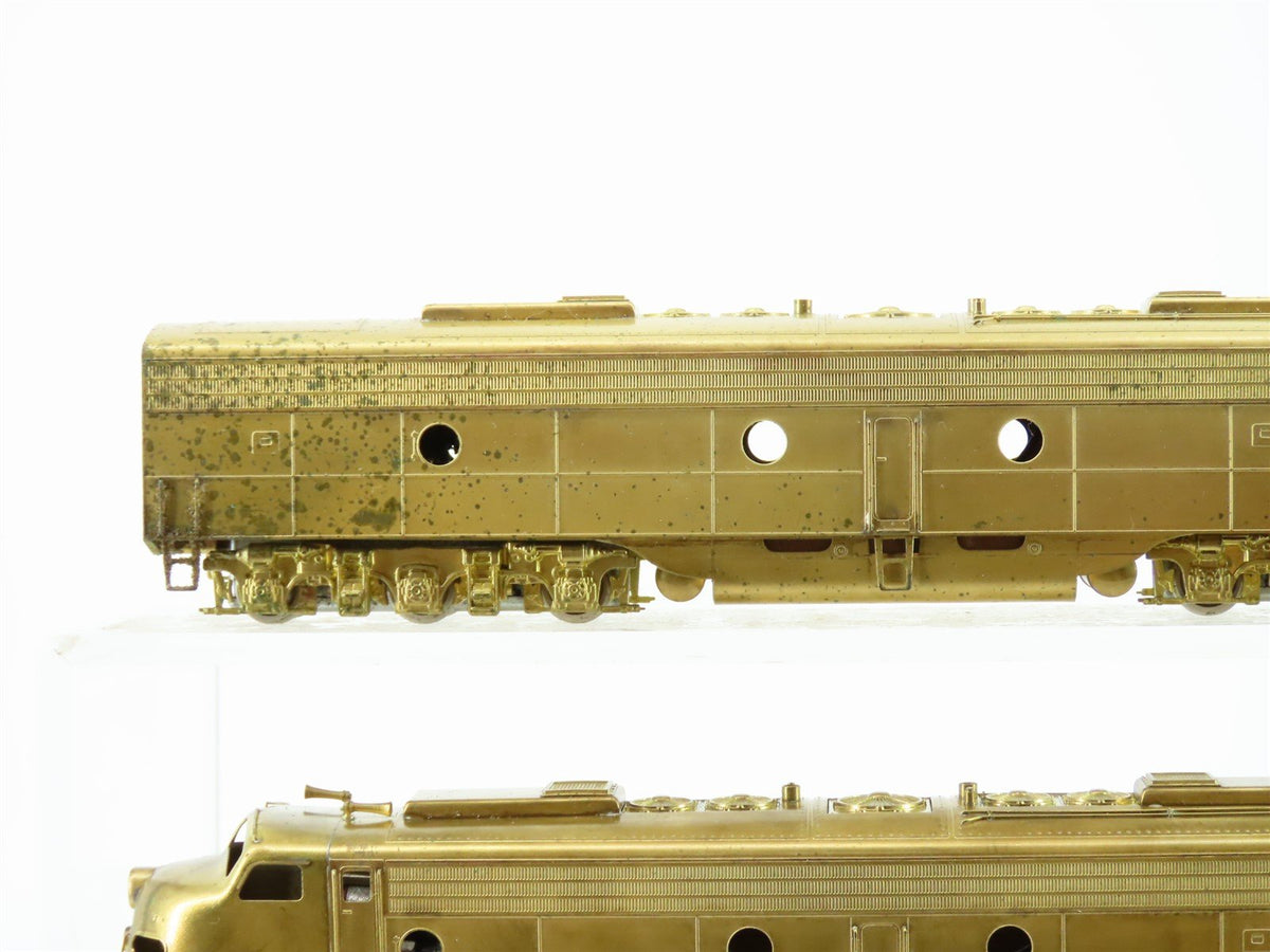 HO Trains Inc TID/KMT BRASS Undecorated EMD E9A/B Diesel Locomotive Set