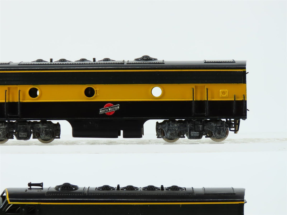 HO Tenshodo BRASS 131/132 CNW Chicago &amp; North Western F9A/B Diesel Set - Custom