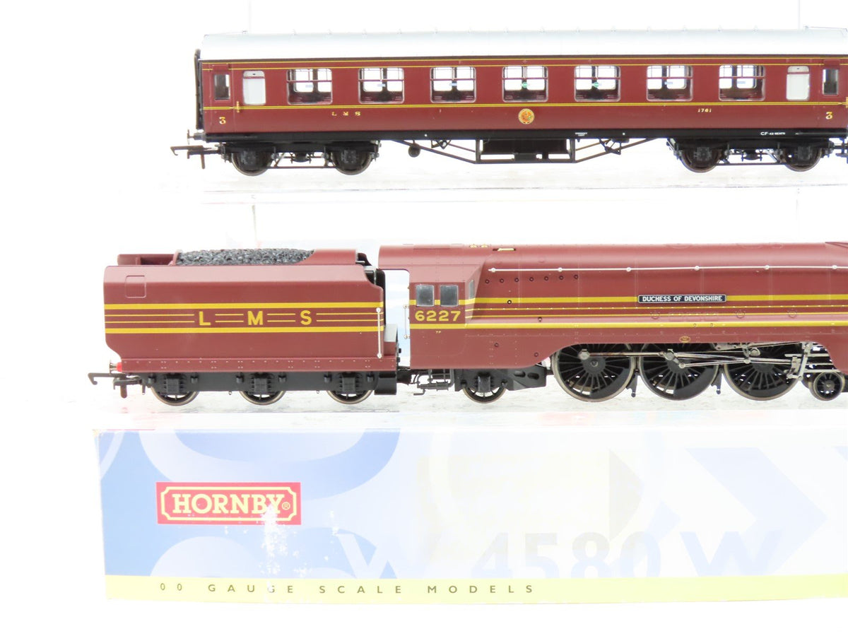 OO Scale Hornby R2659M LMS &quot;Royal Highlander&quot; 4-6-2 Steam Passenger Train Set