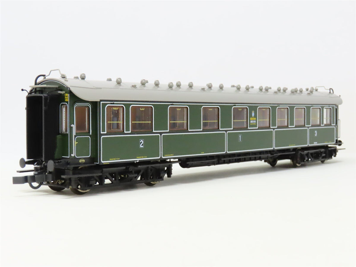 HO Scale Roco 45581 K.Bay.Sts. B Bavarian Coach 1/2/3 Class Passenger Car