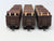 HO Scale Trix 24532 Gondola Freight Car Set w/Load of Wood 3-Pack