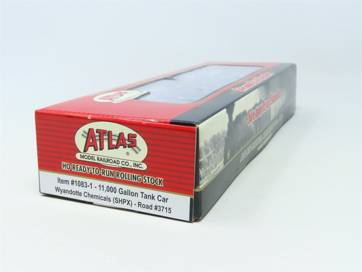 HO Scale Atlas 1083-1 SHPX Wyandotte Chemicals Tank Car #3715 - Sealed