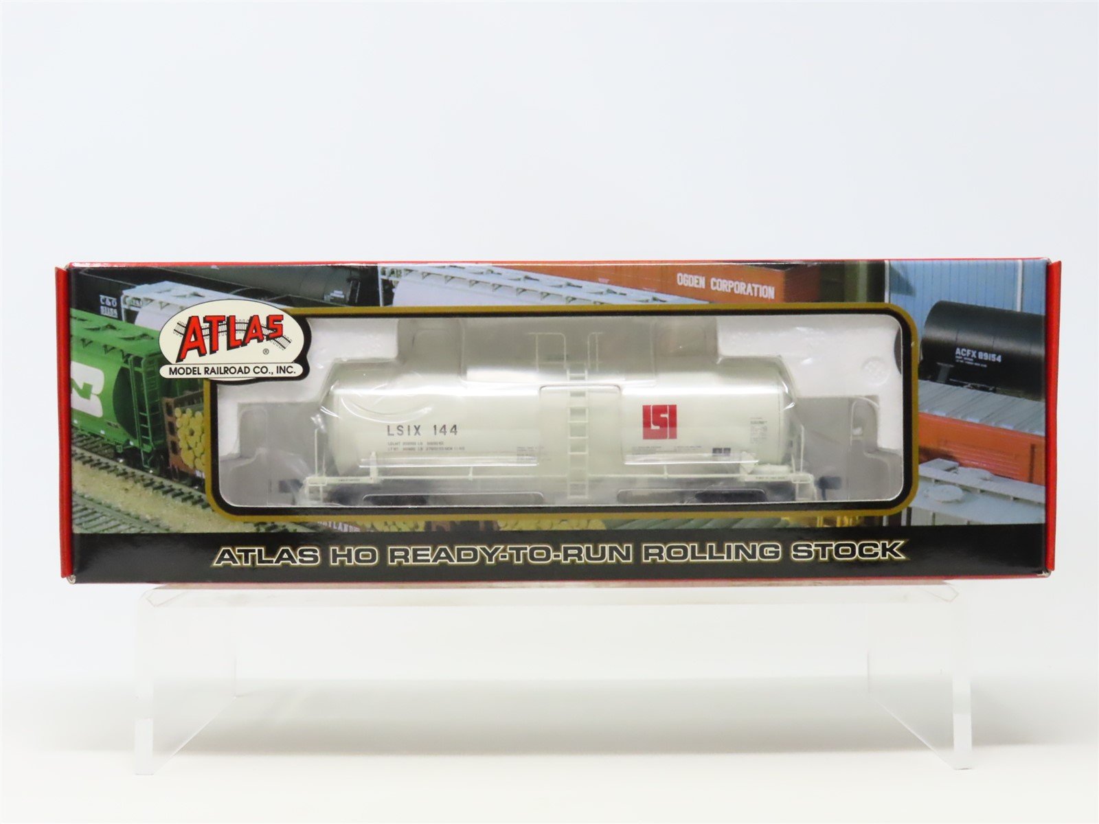 HO Scale Atlas 6236-2 LSIX Liquid Sugars Corn Syrup Tank Car #144 - Sealed