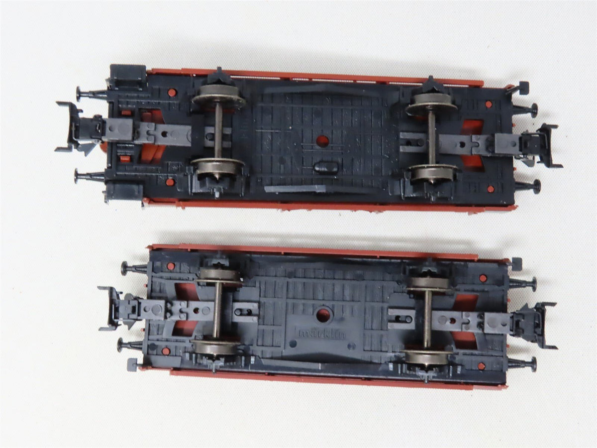 HO Scale Marklin 46076 DB Cinder Wagon 2-Pack w/Loads