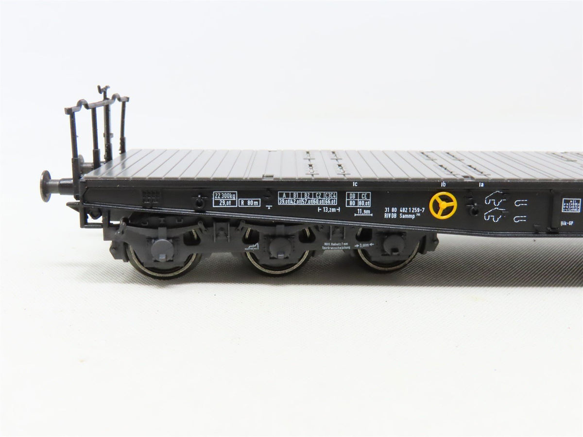 HO Scale Marklin 48664 DB Heavy Duty Flatcars w/Steel Slab Loads