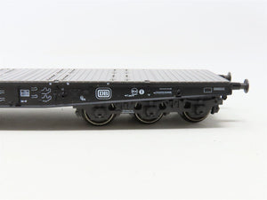 HO Scale Marklin 48664 DB Heavy Duty Flatcars w/Steel Slab Loads