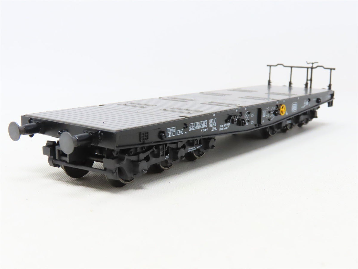 HO Scale Marklin 48664 DB Heavy Duty Flatcars w/Steel Slab Loads