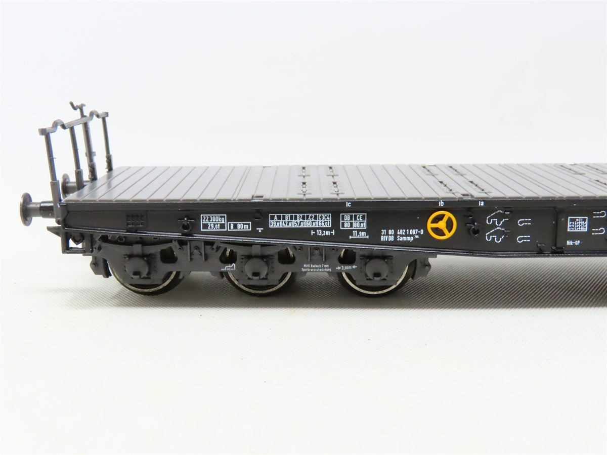 HO Scale Marklin 48664 DB Heavy Duty Flatcars w/Steel Slab Loads