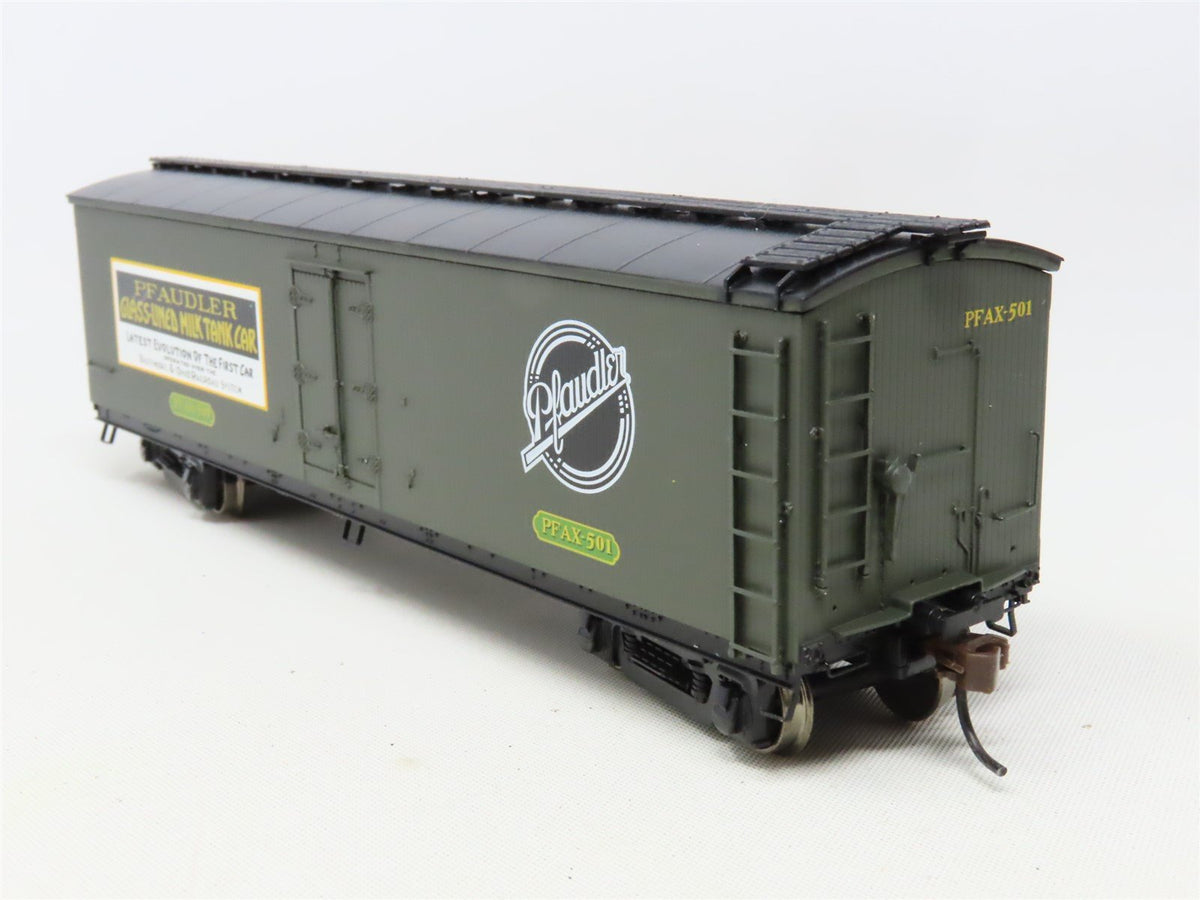 HO Scale Roundhouse 84609 PFAX Pfaudler 40&#39; Wood Milk Car #501