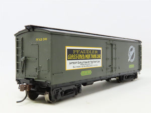 HO Scale Roundhouse 84609 PFAX Pfaudler 40' Wood Milk Car #501