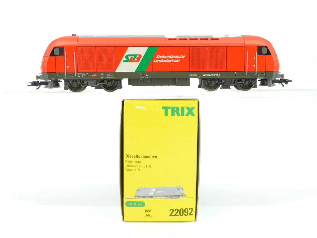 HO Scale Trix 22092 STLB Styrian State Era V Series 2016 &quot;Hercules&quot; Diesel w/DCC