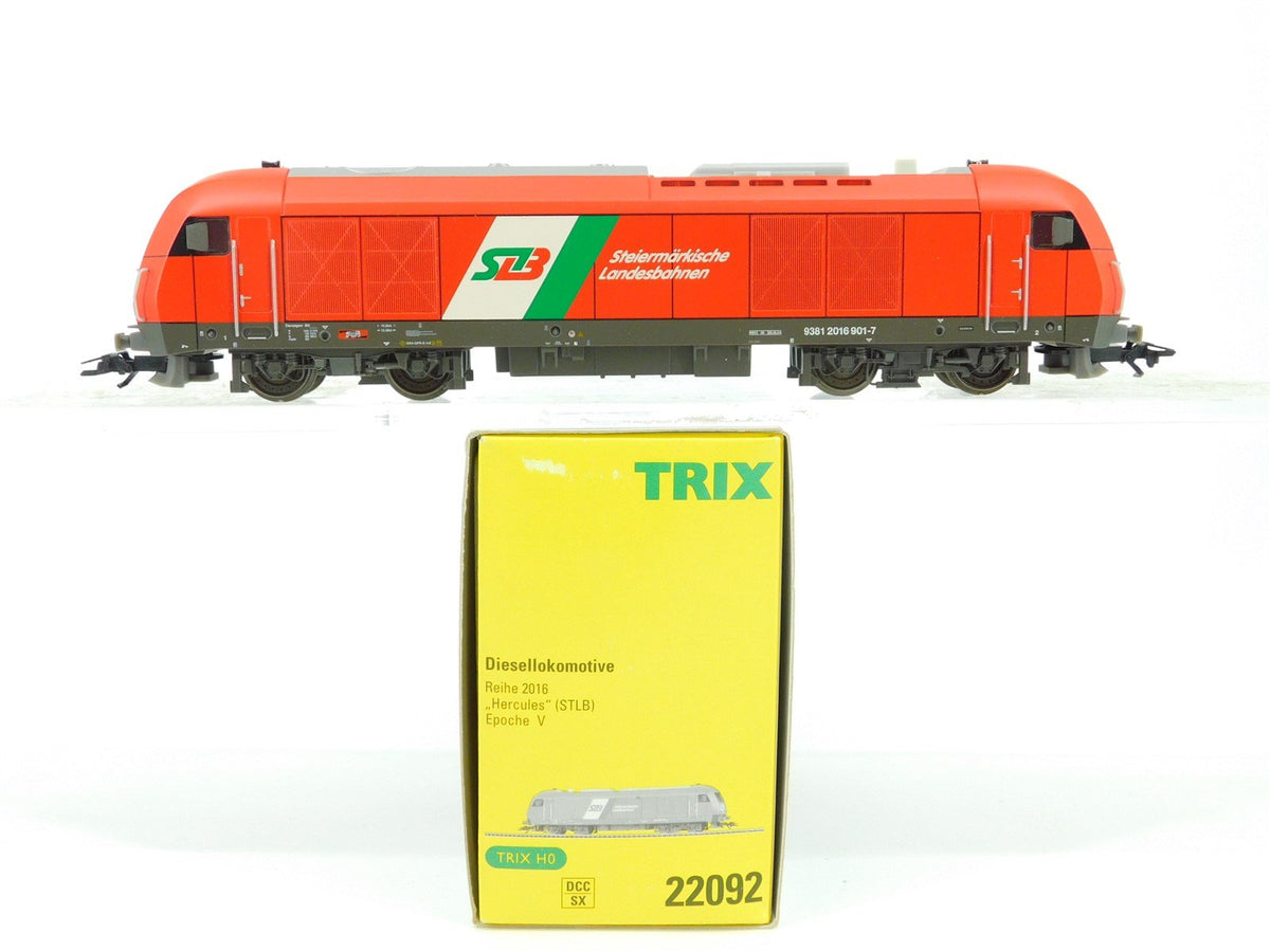 HO Scale Trix 22092 STLB Styrian State Era V Series 2016 &quot;Hercules&quot; Diesel w/DCC