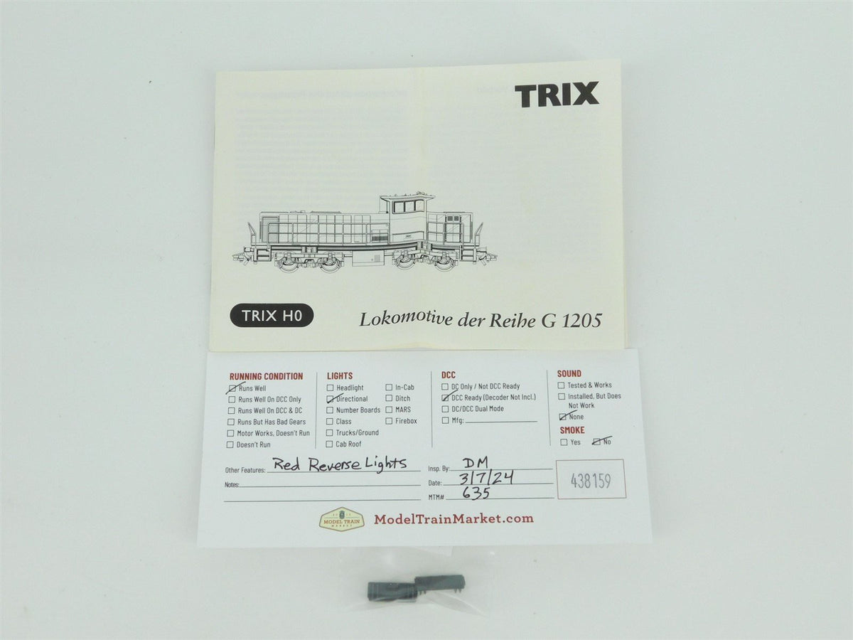 HO Scale Trix 22573 EH Eisenbahn und Häfen MaK G 1205 Diesel #534 - DCC Ready