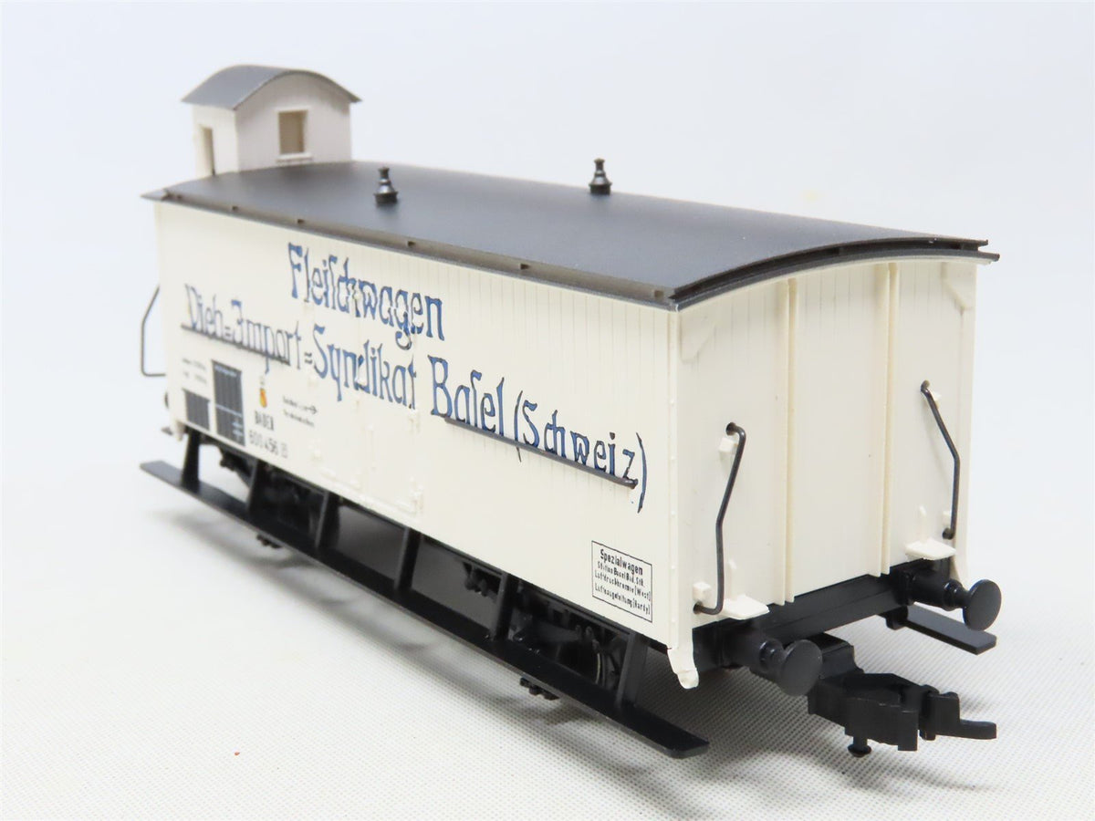 HO Scale Marklin 48922 Baden &amp; Holland Meat Reefers 3-Car Set