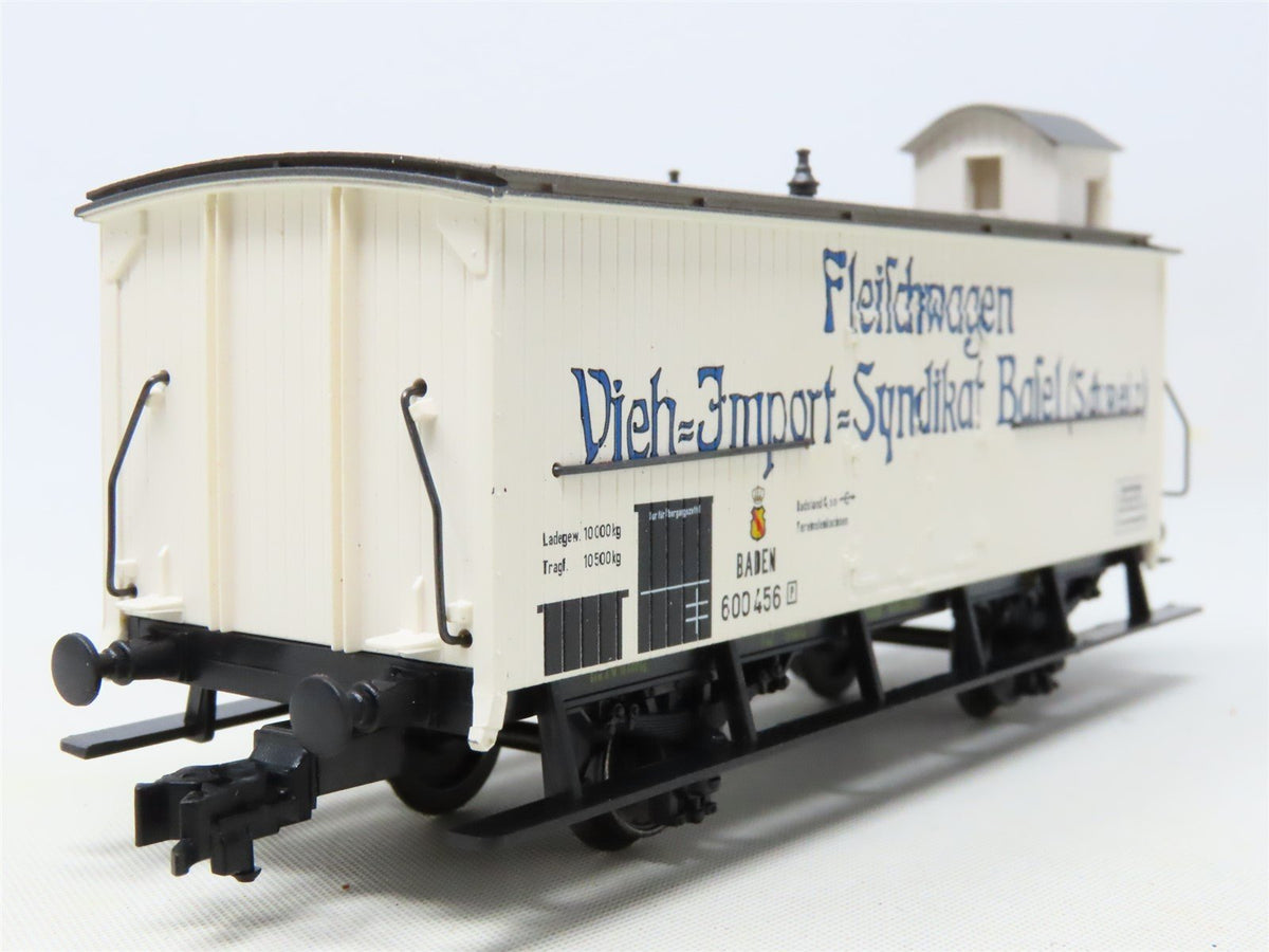 HO Scale Marklin 48922 Baden &amp; Holland Meat Reefers 3-Car Set