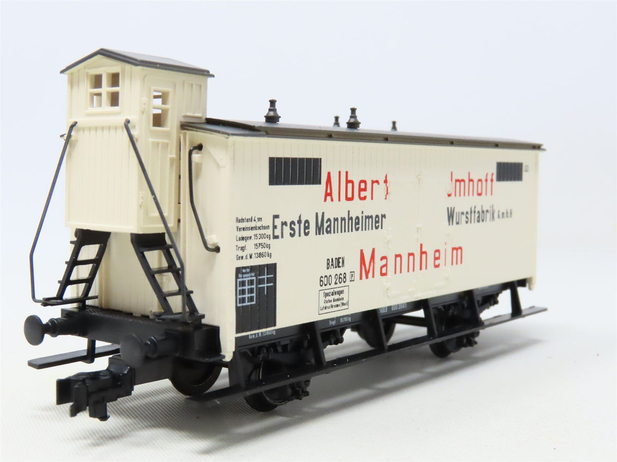 HO Scale Marklin 48922 Baden &amp; Holland Meat Reefers 3-Car Set