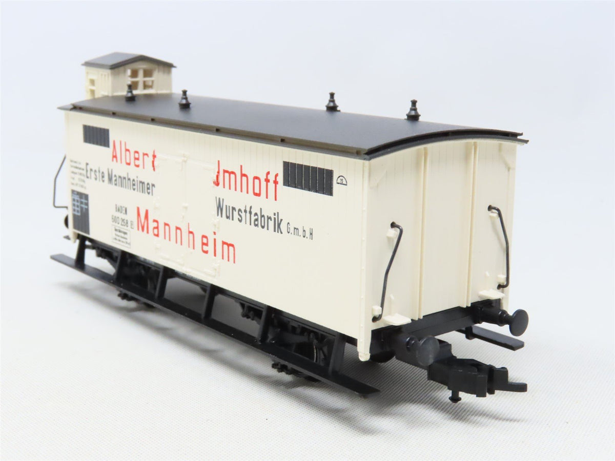 HO Scale Marklin 48922 Baden &amp; Holland Meat Reefers 3-Car Set