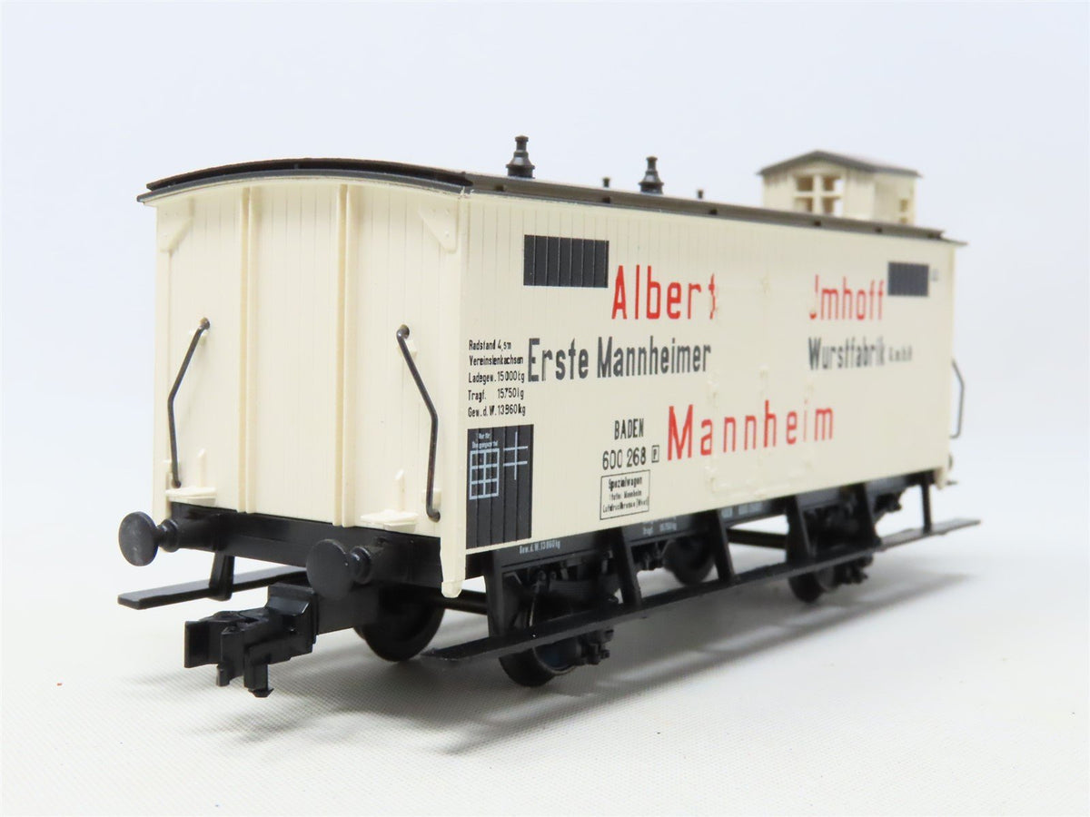 HO Scale Marklin 48922 Baden &amp; Holland Meat Reefers 3-Car Set