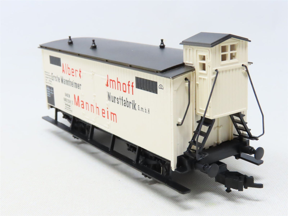 HO Scale Marklin 48922 Baden &amp; Holland Meat Reefers 3-Car Set