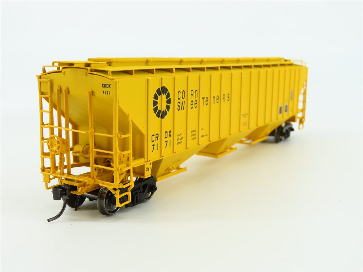 HO Scale InterMountain 45329-15 CRDX Corn Sweeteners 3-Bay Covered Hopper #7171