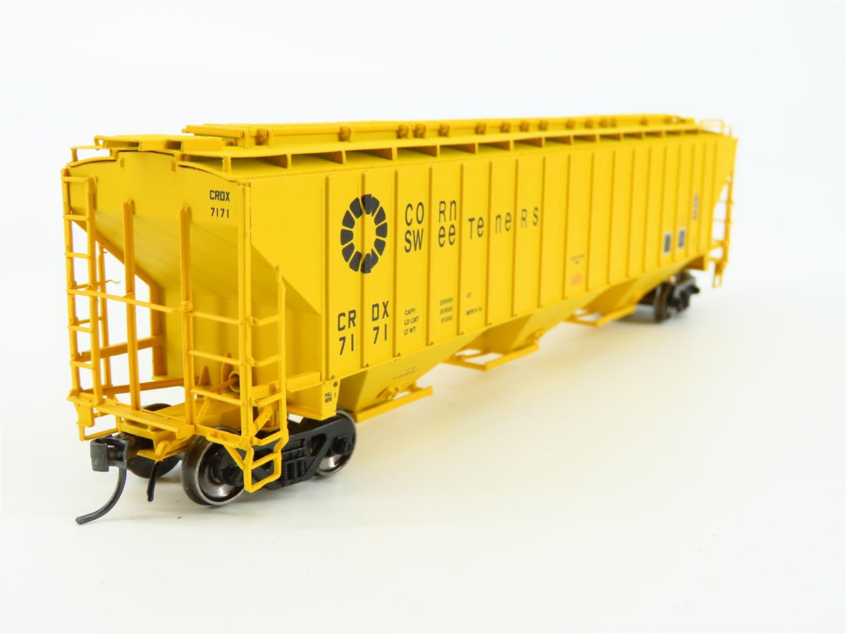 HO Scale InterMountain 45329-15 CRDX Corn Sweeteners 3-Bay Covered Hopper #7171