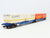 HO Scale Roco 47100 DB Kombiwaggon Articulated Flat Cars w/Covered Containers