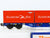 HO Scale Roco 66623 SBB Swiss Federal Railways Flat Car w/Hamburg Süd Containers