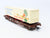 HO Scale Roco 47037 OBB Austrian Federal Flatcar #129-3 w/Sahara-Express Trailer