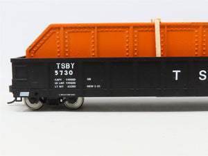 HO Scale Atlas 20000101 TSBY Tuscola & Saginaw Bay Gondola #5730 w/ Custom Load