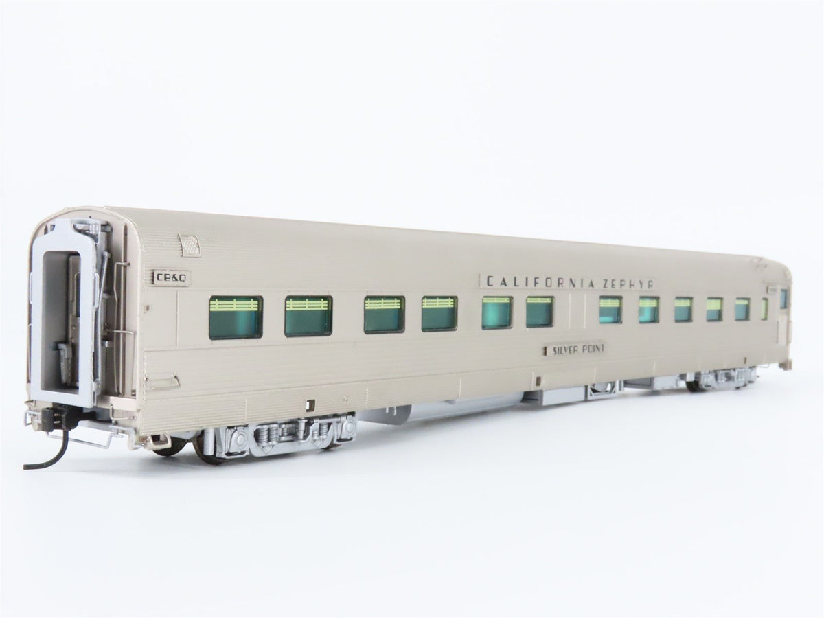 HO Scale Broadway Limited BLI 507 CB&amp;Q Railway Sleeper Passenger Silver Point