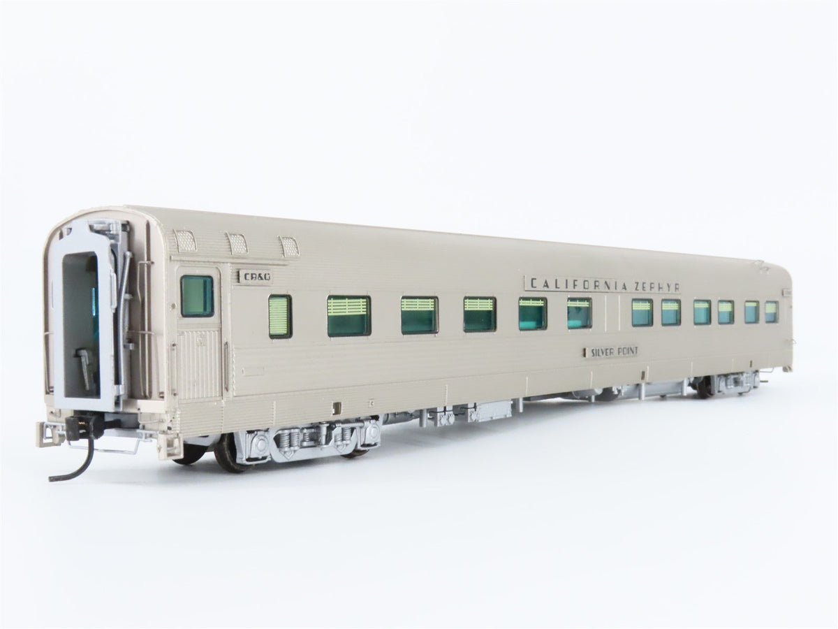 HO Scale Broadway Limited BLI 507 CB&amp;Q Railway Sleeper Passenger Silver Point