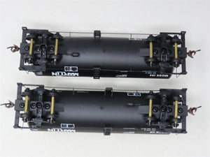 HO Scale Walthers 932-27207 MGSX Martin Funnel Flow Tank Car 2-Pack