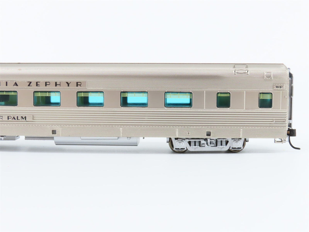 HO Scale Broadway Limited BLI 532 WP Railway Sleeper Passenger Car Silver Palm