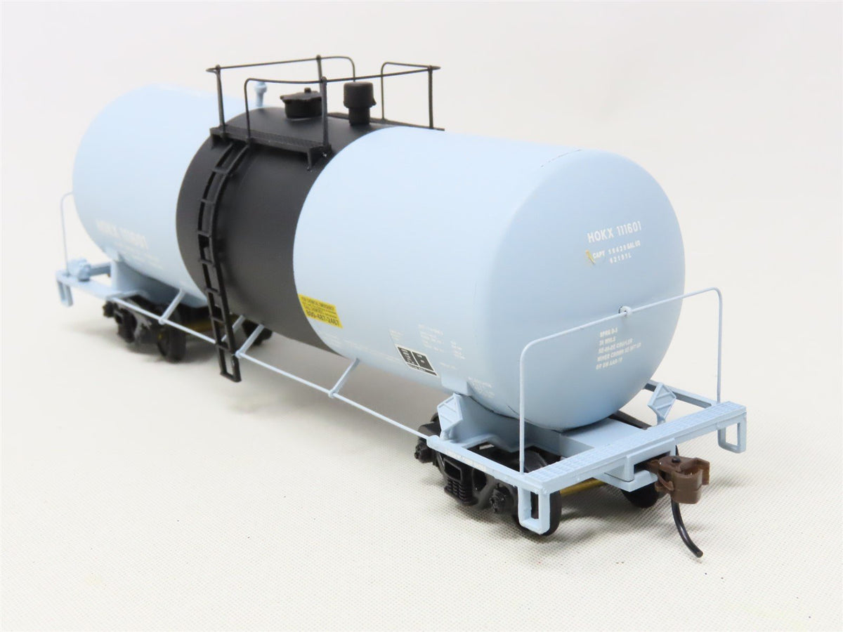 HO Scale Walthers 932-7204 HOKX Occidental Funnel Flow Tank Car #111601