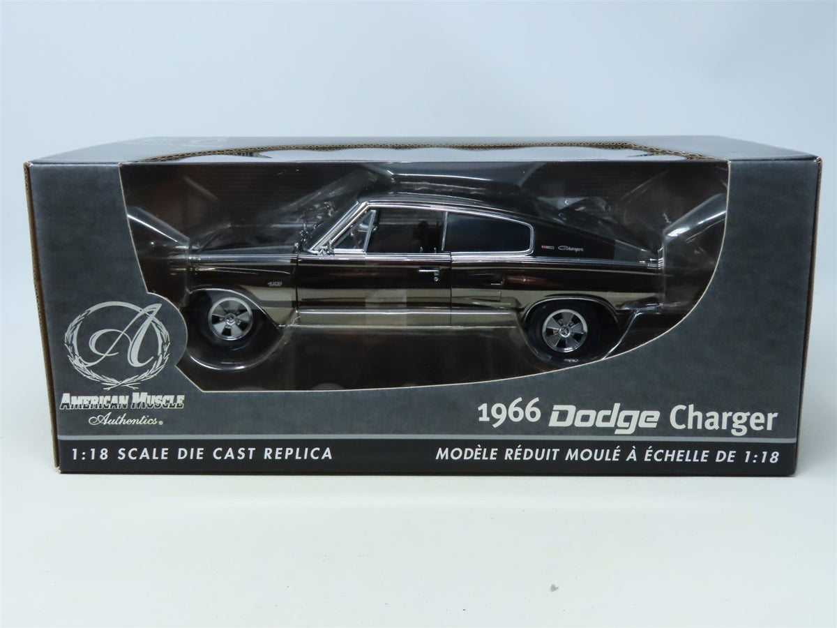 1:18 Scale Ertl RC2 American Muscle #33933 Die-Cast 1966 Dodge Charger - Chrome