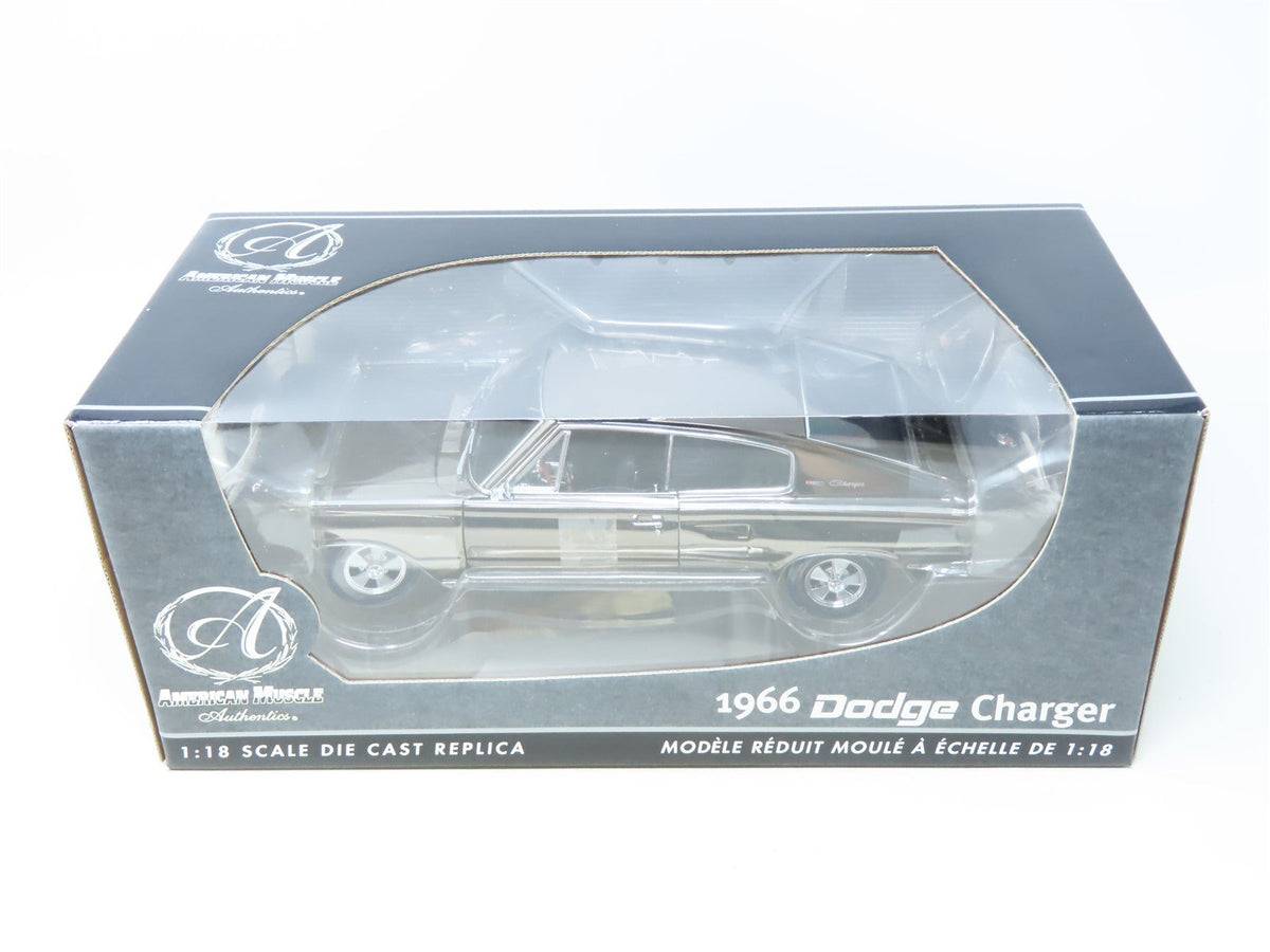 1:18 Scale Ertl RC2 American Muscle #33933 Die-Cast 1966 Dodge Charger - Chrome