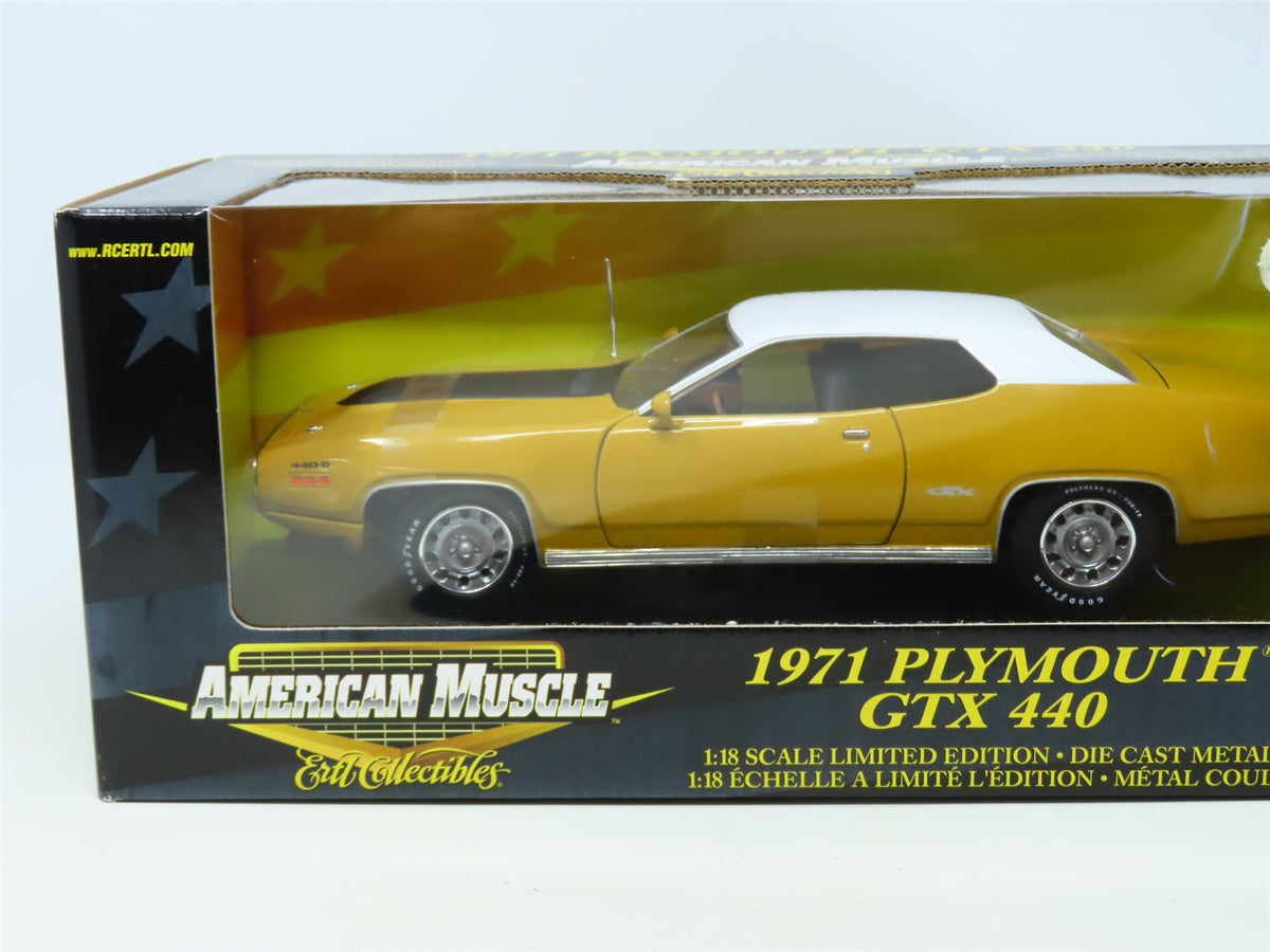 1:18 Ertl RC American Muscle Thunder #36678 Die-Cast 1971 Plymouth GTX 440